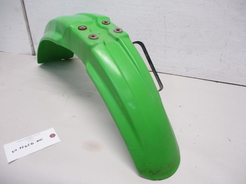 97 Kawasaki KDX 200 Front Fender 35004-1319-6W 1995-2004